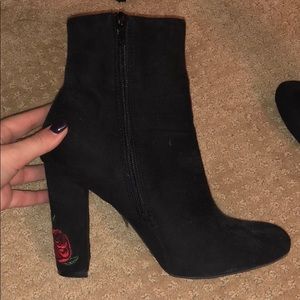 Size 8 black booties